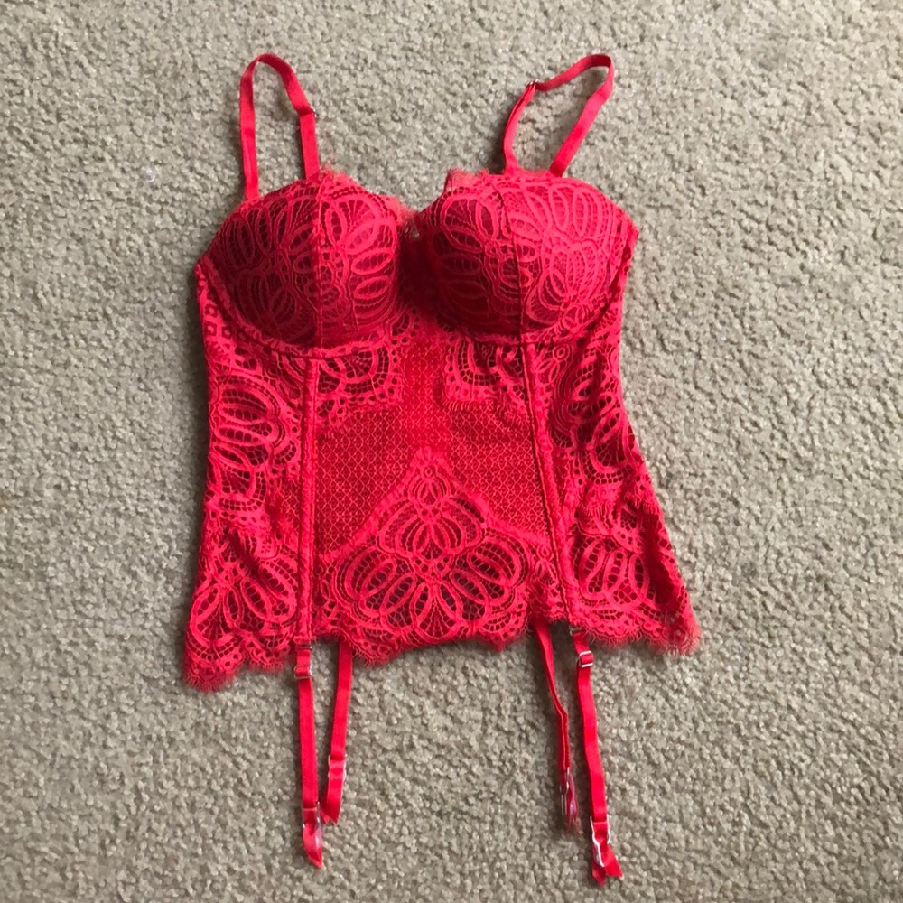 Victoria’s Secret Lingerie - Red Corset Bustier